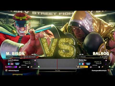 SFV AE : Problemx (M.Bison) vs Nasty-Nas (Balrog)