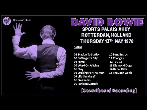 David Bowie Rotterdam 1976 [VG-EX Q SBD Recording]