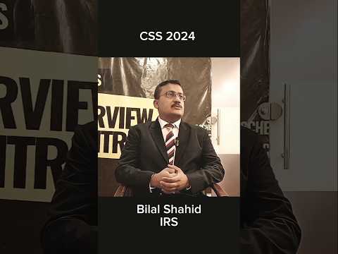 Zuhaib Ahmed (PAS) — 2nd Position Sindh, CSS 2024 | Interview Prep at Officers Academy