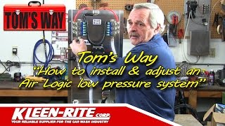 How to Install an Air Logic Low Pressure Self-Serve Car Wash Equipment System