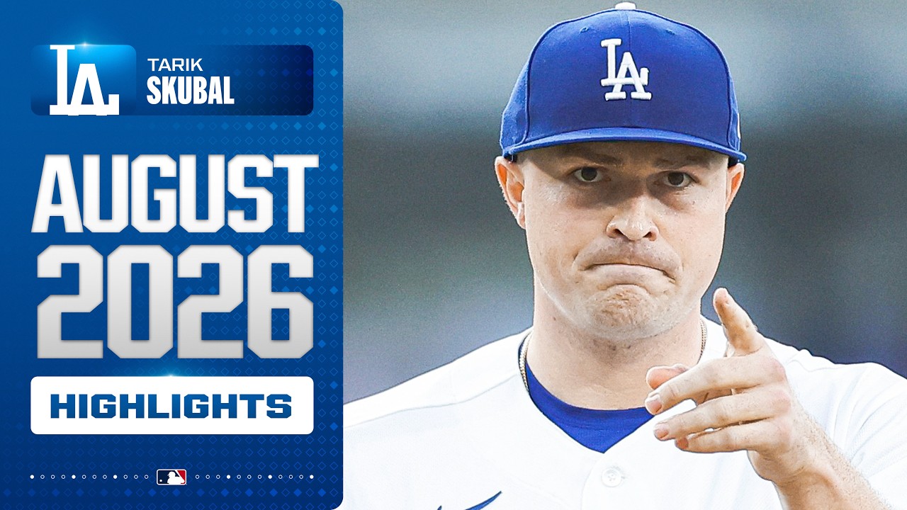 Tarik Skubal made his first five starts for the Dodgers in August! 👀 | MLB Highlights