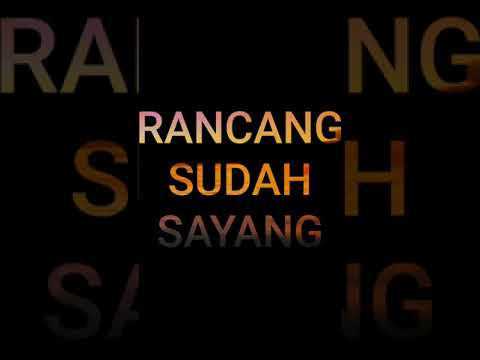 Rancang sudah sayang M.A.C x shine of black x young gold