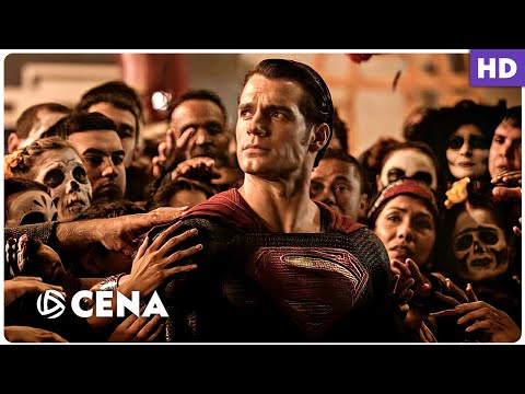 Batman vs. Superman: A Origem da Justiça | Cena "A Humanidade Fala Sobre o Superman" (dub) [HD]