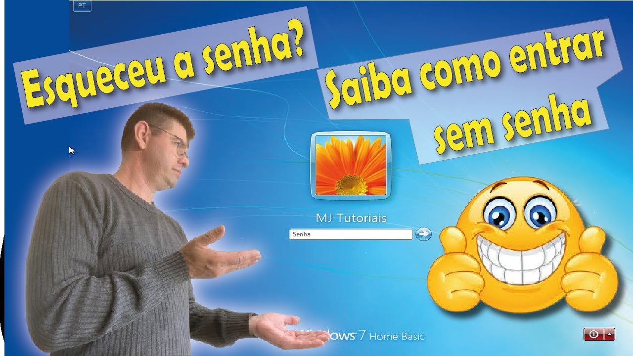 Esqueceu a senha do Windows? Saiba como entrar sem a senha