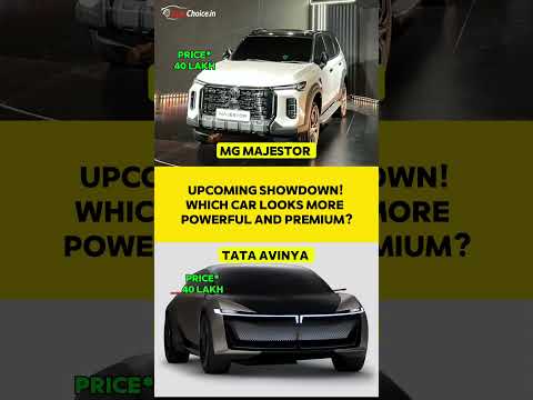 MG Majestor vs Tata Avinya ? Which Upcoming Car Is the Best