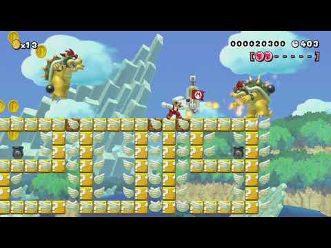 Happy New Year 2019 by げっぺい - Super Mario Maker - No Commentary 1bo