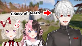 【VSPO! 】Hinano furious after Kuzuha steals her money during the Rust restart【VCR Rust ENG SUB】