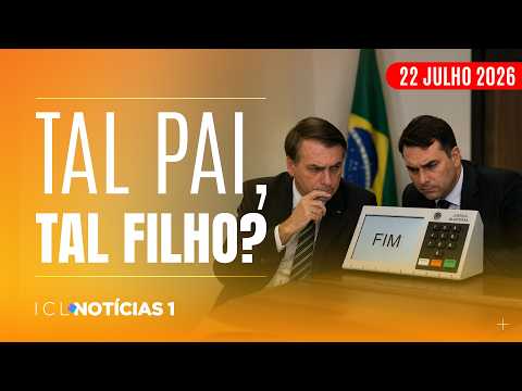 FLÁVIO REPETE A DIPLOMATAS DISCURSO QUE TORNOU BOLSONARO INELEGÍVEL - N1 - 22/07/26