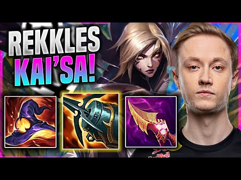 REKKLES IS UNSTOPPABLE WITH KAI'SA! - G2 Rekkles Plays Kai'sa ADC vs Samira! | Season 11