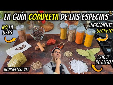 La Guía COMPLETA para Usar TODAS las Especias y Cocinar más Rico