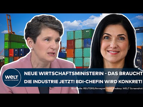 DEUTSCHLANDS INDUSTRIE: So blickt BDI-Chefin Gönner auf die neue Wirtschaftsministerin Reiche