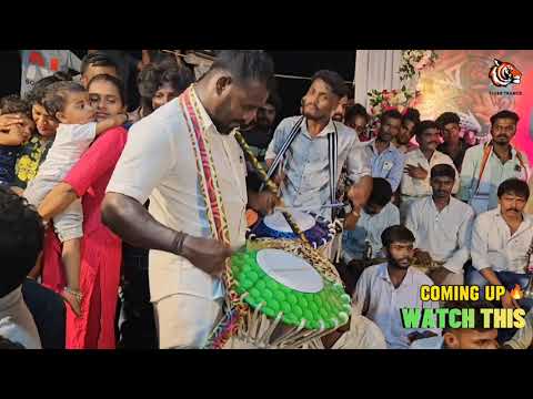 ಹರ್ಷೀತ್ ಬಜ್ಪೆ ತಾಸೆ ಬಳಗ 🔥 | Bandottu Pili | Prithvi Thaase | Hulivesha ~ Tiger Beats