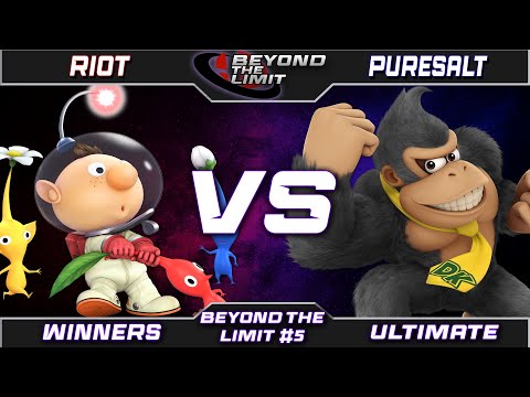 Beyond The Limit #5 Winners Quarters - Riot (Olimar) vs PureSalt (Donkey Kong)