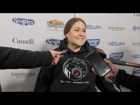 Media Scrum - Draw 2 - 2023 Scotties Tournament of Hearts