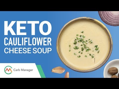 Keto Cauliflower Cheese Soup Recipe