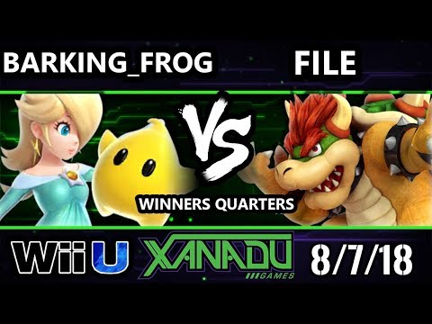 S@X 262 Smash 4 - Barking_Frog (Rosalina) Vs. File (Bowser) Wii U Winners Quarters