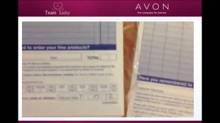 AVON Rep - How to fill in your order forms