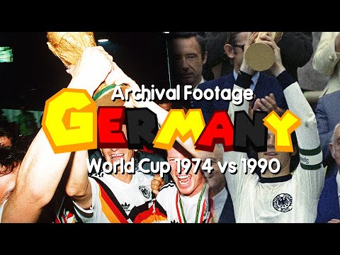 FIFA World Cup Final: Germany Fans Celebrations 4 Stars [1974 vs 1990] RARE Compilation [Footage]