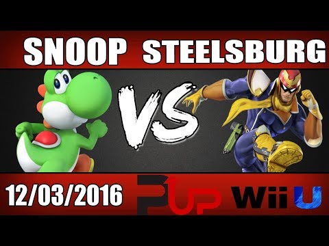 PWRUP | Snoop (Yoshi) vs Steelsburg (Capt. Falcon) - Wii U Smashfest