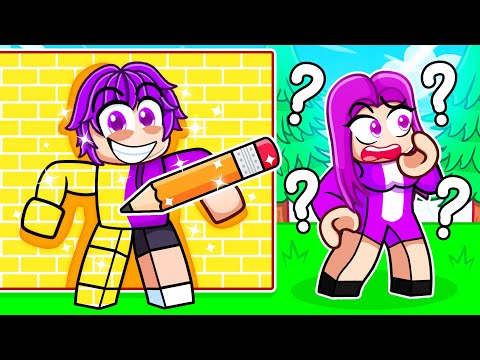 Become What You Draw HIDE and SEEK in Roblox…