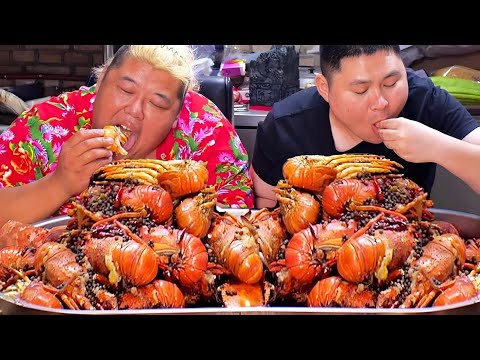 Top-quality baby lobsters made into spicy crayfish – this farewell feast was absolutely amazing!