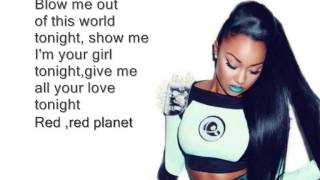 Little Mix Feat. T-Boz - Red Planet (Lyrics)