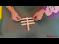 Kids Craft Five Minutes Craft Icecream Stick Airplane Easy Craft