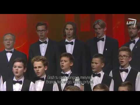 Choras Ąžuoliukas „Lietuva brangi“ | 2018-09-15