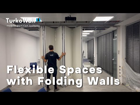 Movable partition wall video