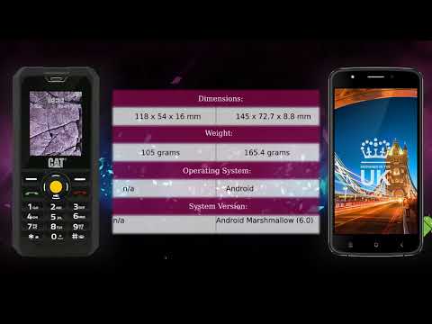 CAT B30 vs STK Sync 5e Dual SIM - Phone comparison