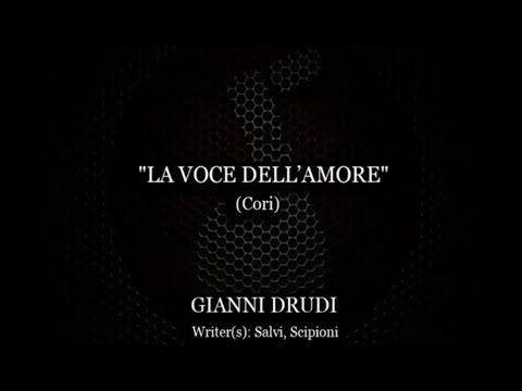 Gianni Drudi - La voce dell'amore (cori) (VIDEO KARAOKE)