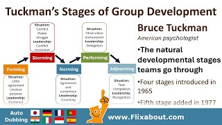 Tuckman stages of group development describes the typical stages of a group or team