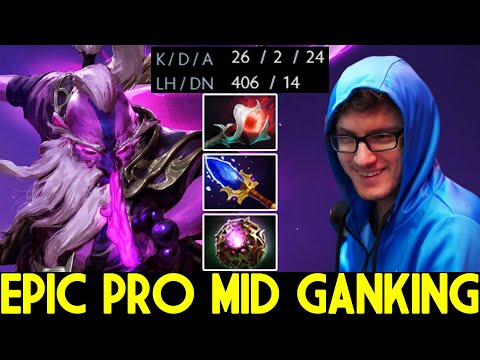 MIRACLE [Void Spirit] Epic Pro Mid Ganking Nowhere is Safe Dota 2
