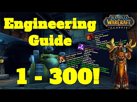 Wow Classic Engineering Guide | 1 - 300 Cheap & Simple | Roly The Holy Paladin | Classic Wow