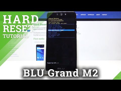 How to Hard Reset BLU Grand M2 – Remove Screen Lock