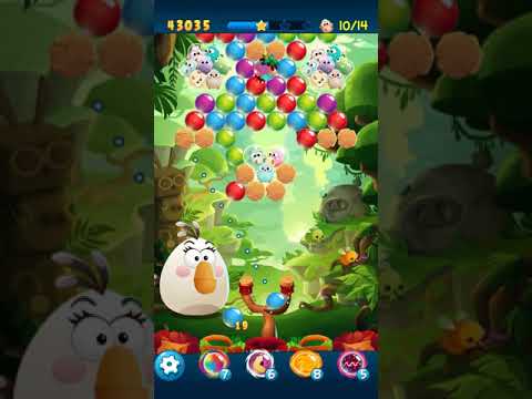 Angry Birds POP Bubble Shooter - Level 79. Gameplay Android walkthrough