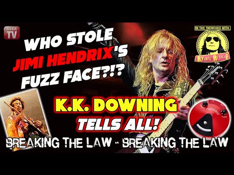 Thumbnail for Who Stole Jimi Hendrix's Fuzz Face?!? K. K. Downing Tells All! 'Breaking The Law, Breaking The Law' by Ryan Roxie
