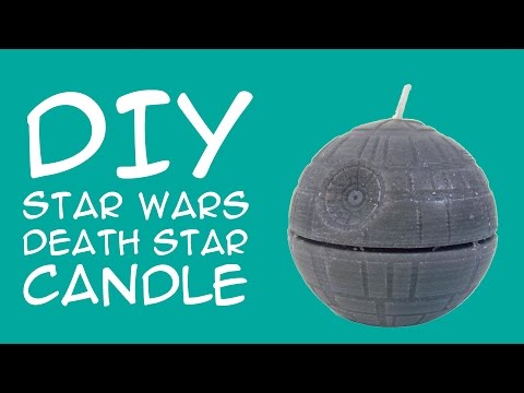 DIY Star Wars Death Star Candle: for Star Wars Fans - A GeekyMcFangirl Tutorial