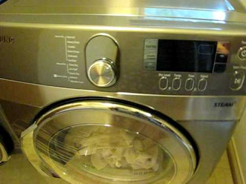 Demo of the Samsung Washer Dryer