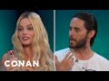 Jared Leto & Margot Robbie Got Shaved Down For "Suicide Squad" - CONAN On TBS