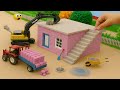 Lightning Strikes The Pole Diy Mini Brick House Building Science Project MiniTractor100