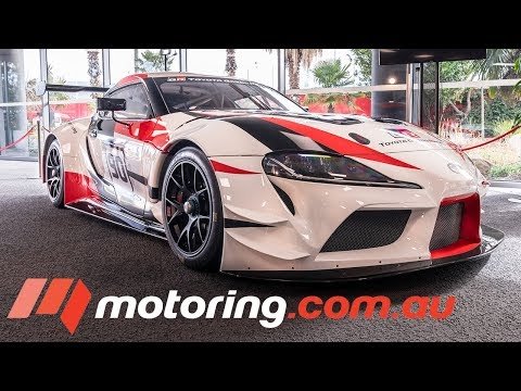 Thumbnail for Wild $2.7 million Toyota Supra concept | motoring.com.au by Toyota GR Supra Racing Concept