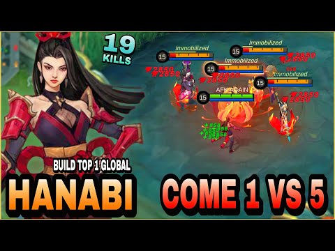 Revamp Hanabi Best Build - Brutal Damage - Top 1 Global Hanabi ~ MLBB