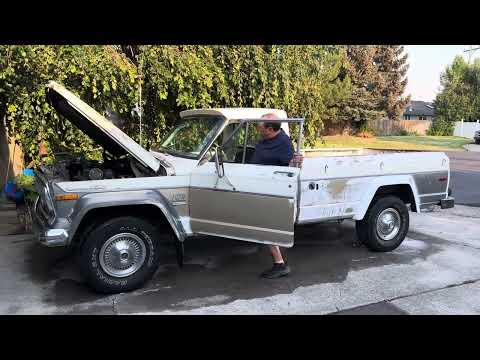 1972 Jeep J4000 Custom Cab Pickup