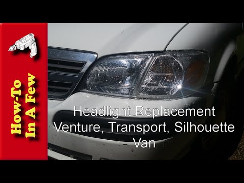 How To: Replace Your Chevy Venture Headlights