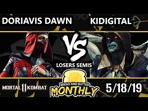 BnB 12 Mortal Kombat 11 - Doriavis Dawn (Skarlet) Vs. Kidigital (Kollector) - MK 11 Losers Semis