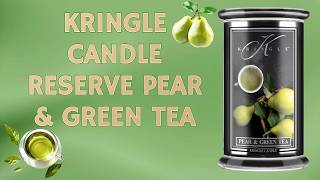 🍐 NEW Kringle Candle Pear & Green Tea 🍵
