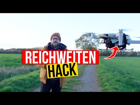 Völlig legal: Mehr Reichweite für Deine DJI Mini 2 SE, DJI Mini 4k, DJI Mini 3 Pro Drohne