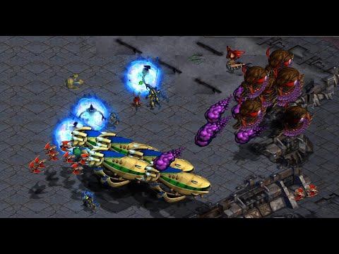 EPIC! CARRIERS???? Larva 🇰🇷 (Z) vs Snow 🇰🇷 (P) on Circuit Breakers - StarCraft - Brood War