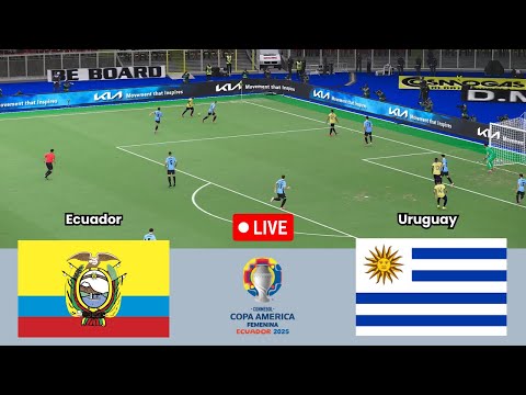 Ecuador vs Uruguay | CONMEBOL Copa America Femenina Round 1 - Full Match
